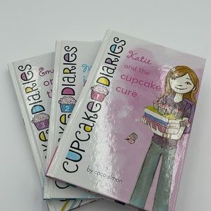 Cupcake Diaries 1,2, & 3 Books